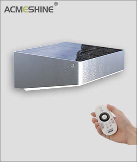 Solar Motion Sensor Light With Remote Controller